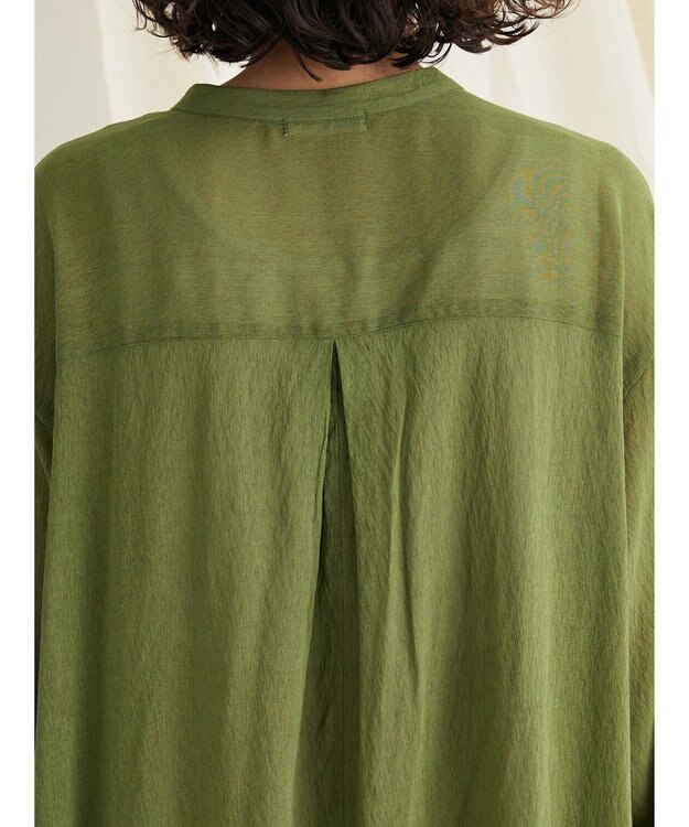 CRAFT STANDARD BOUTIQUE ウ゛ィンテージボイル羽織ワンピース Khaki