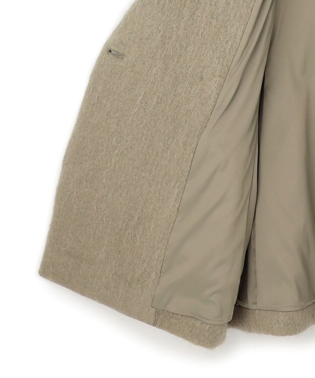 uncrave モヘアシャギー ジャコット カーキベージュ