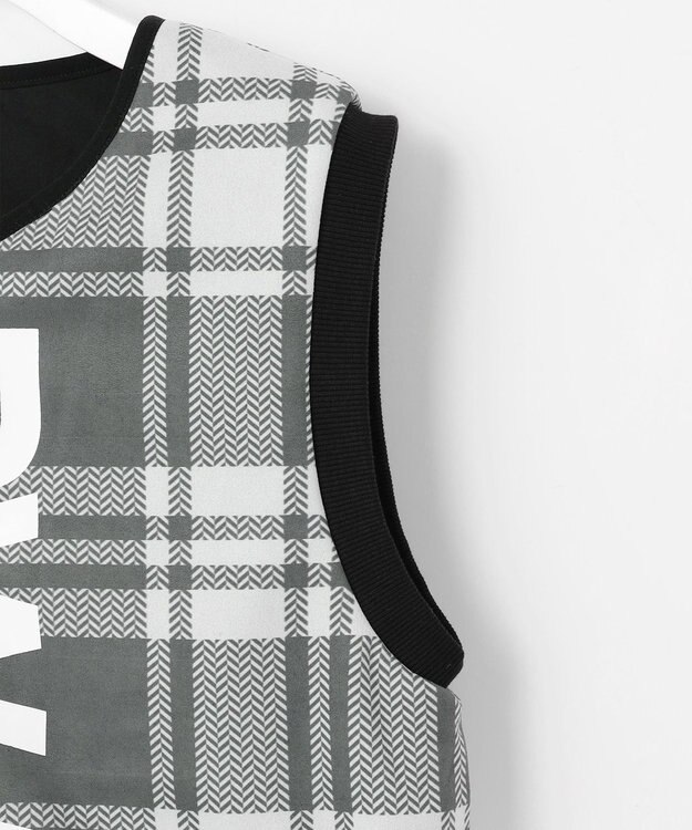 PW CIRCULUS 【WOMEN】リバーシブル カジユアルベスト グレー系5