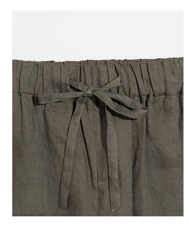 LENO LINEN EASY  PANTS 【UNISEX】/ リネンイージーパンツ KHAKI