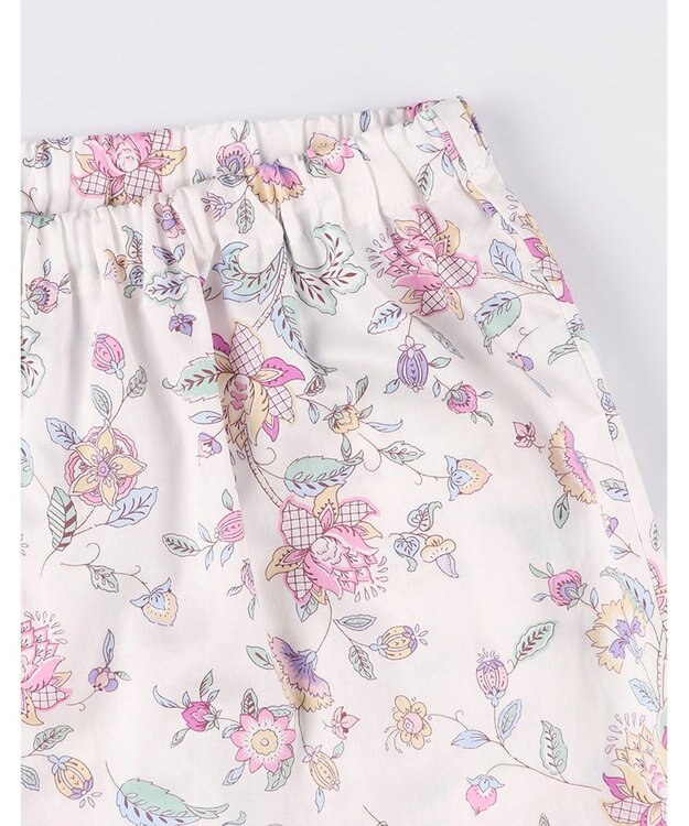 WACOAL ワコール_リラックス＆スリープ パジャマ 綿100%(本体) サテン 長袖 長ズボン ミントン レディース NDX555 /ワコール ホワイト