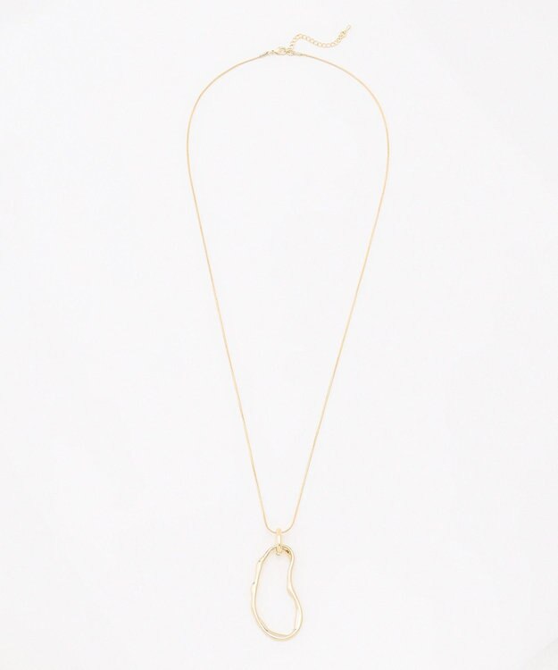 ANY メタルリング モチーフネックレス リング型