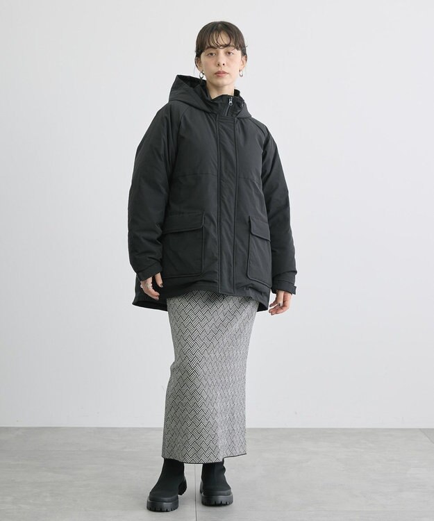 AMERICAN HOLIC 撥水加工ダウンコート Black