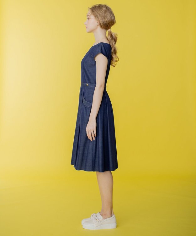 TOCCA 【洗える！】BLUE CIEL ドレス ブルー系