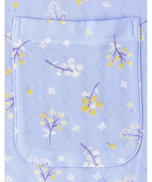 Wing パジャマ 長袖 長ズボン 綿混(本体) あったか レディース EP6015 ウイング／ワコール パープル