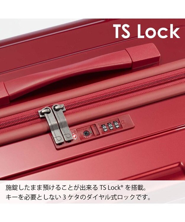 ACE BAGS & LUGGAGE Proteca スタリアCXR スーツケース 101L 02355 プロテカ 日本製 ガーネットレッド