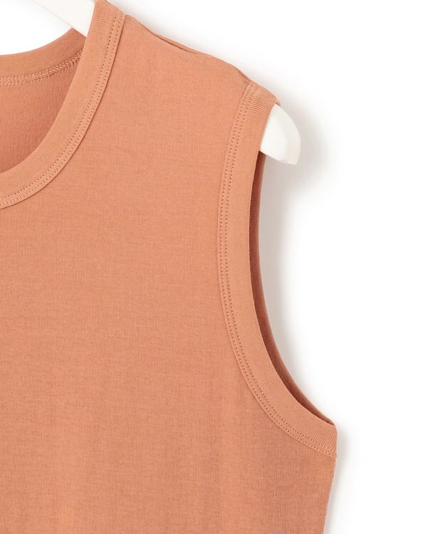 ICB L 【洗える】レイヤードタンク チョコレート系