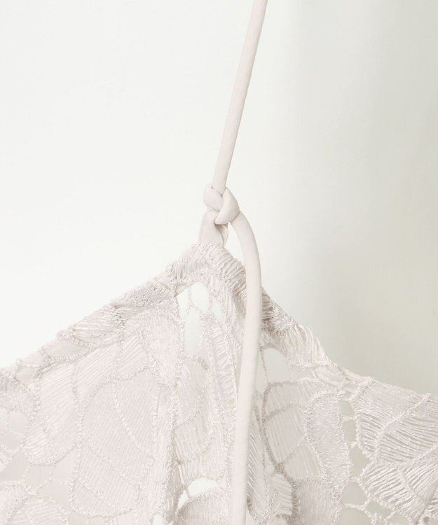 23区 【GOLD LABEL/見上愛さん着用】BROCHEレース キャミソール ワンピース ベージュ系