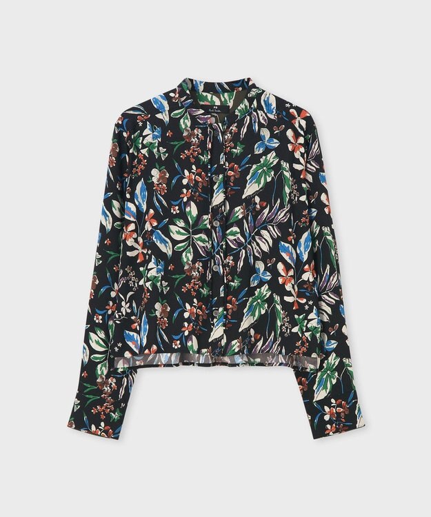 Paul Smith Number Floral ブラウス ブラック