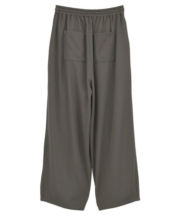 Green Parks ウエストタックイージーパンツ Charcoal Gray