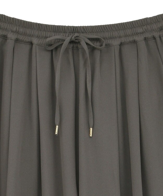 Green Parks ウエストタックイージーパンツ Charcoal Gray