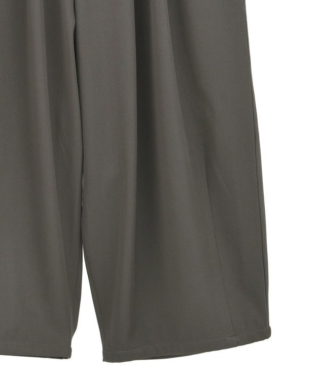 Green Parks ウエストタックイージーパンツ Charcoal Gray