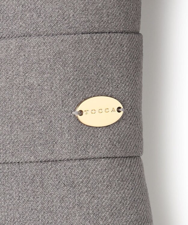 TOCCA 【八木アリサさん着用】【WEB限定カラーあり・消臭】SWEET TEA TIME LACE ドレス ライトグレー系