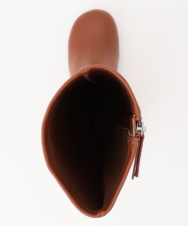 ICB ストレッチロングブーツ テラコッタ系