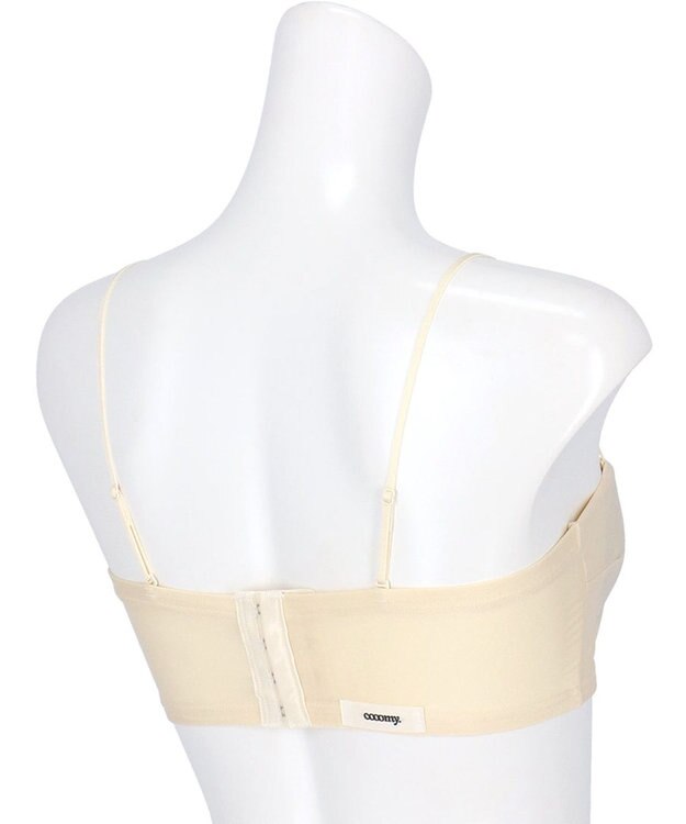 WACOAL [GOCOCi/ワコール] ノンワイヤーブラ ハーフトップ 【cooomy.(クーミー)】 安定感のあるつけごこち ナチュラルなバストライン ブラトップ ゴコチ レディース CGG244 /ワコール アイボリー