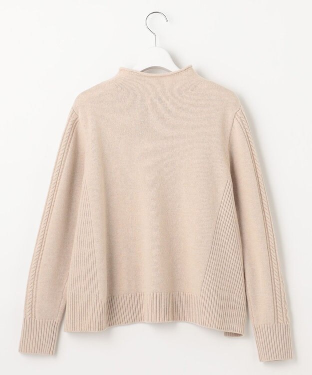 J.PRESS LADIES L 【洗える】CAT プルオーバー ニット ベージュ系