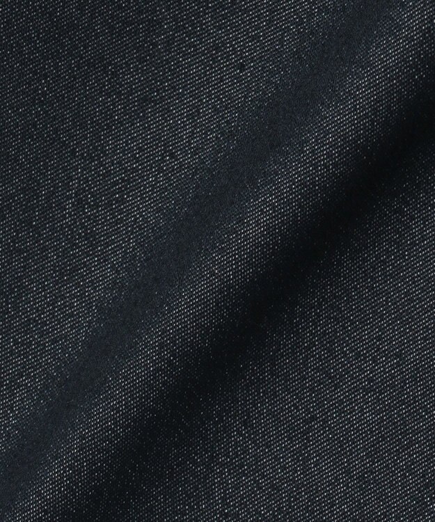 J.PRESS LADIES 【WEB限定・洗える】シャンブレーサテン テーパード パンツ 【WEB限定】ネイビーシャンブレー系