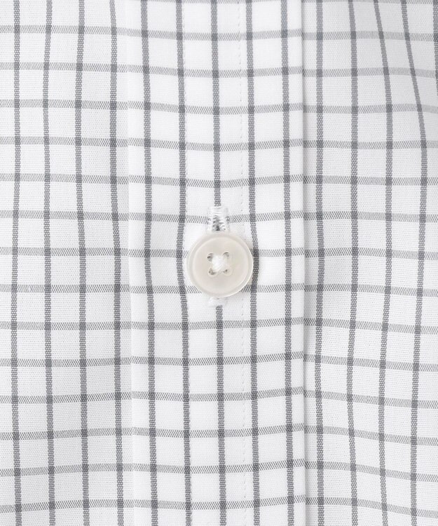 GOTAIRIKU 【形態安定】PREMIUMPLEATS_ボタンダウンカラー 通年ドレスシャツ ライトグレー系4