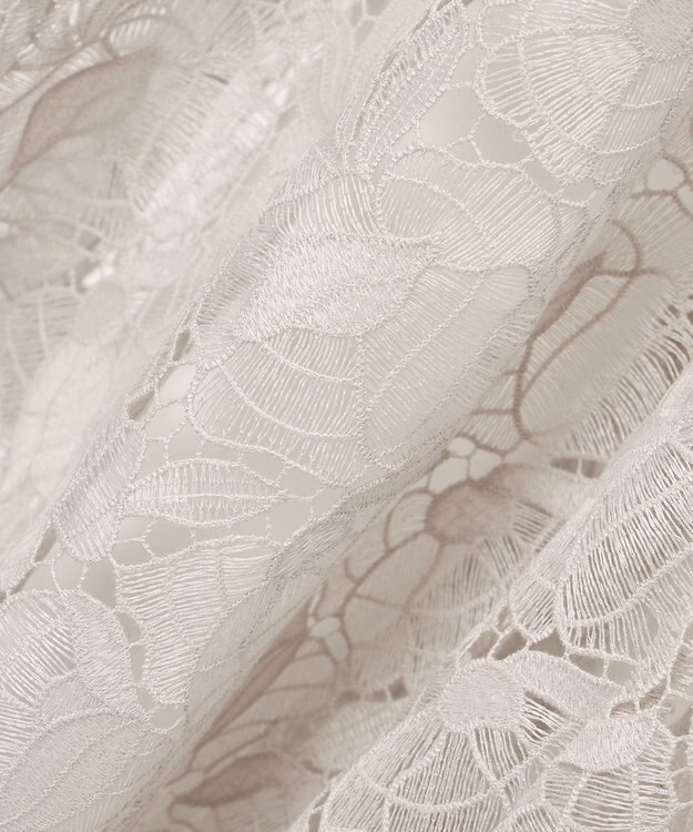 23区 【GOLD LABEL/見上愛さん着用】BROCHEレース キャミソール ワンピース ベージュ系