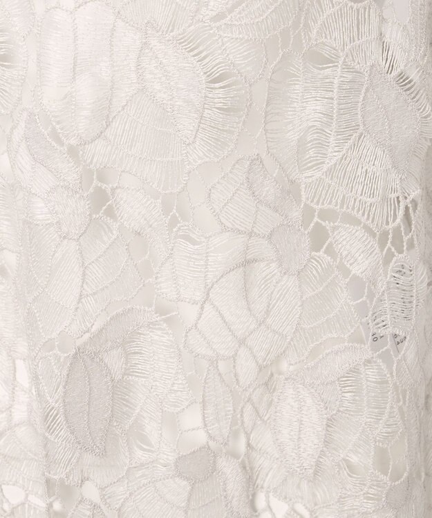 23区 【GOLD LABEL/見上愛さん着用】BROCHEレース キャミソール ワンピース ベージュ系