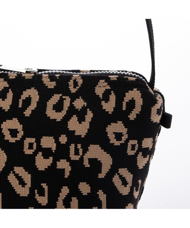 UNBILLION カシュカシュ cachecache / ニットジャガード舟形ショルダー ブラック