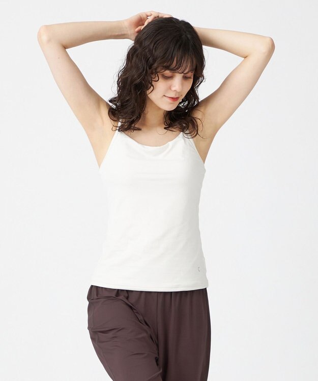 Chacott Chacott BALANCE スキンロングトップ【C BASIC】 オフホワイト