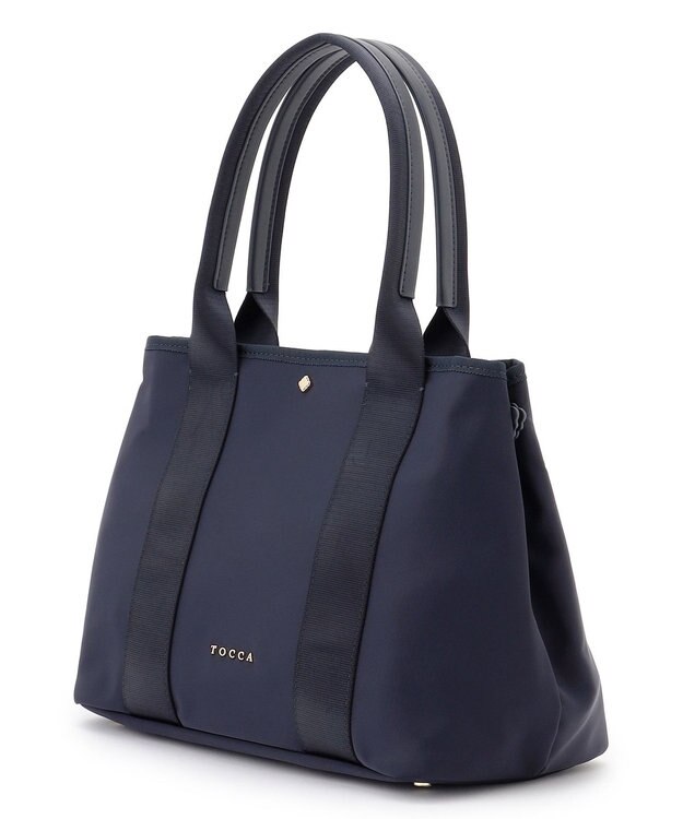 TOCCA 【八木アリサさん着用】【A4サイズ対応】IRENE 2WAY NYLONBAG ナイロンバッグ ネイビー系