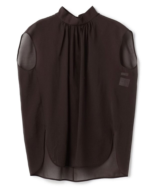 BEIGE， SERAPHIN / ライトシアー ハイネックブラウス Bordeaux