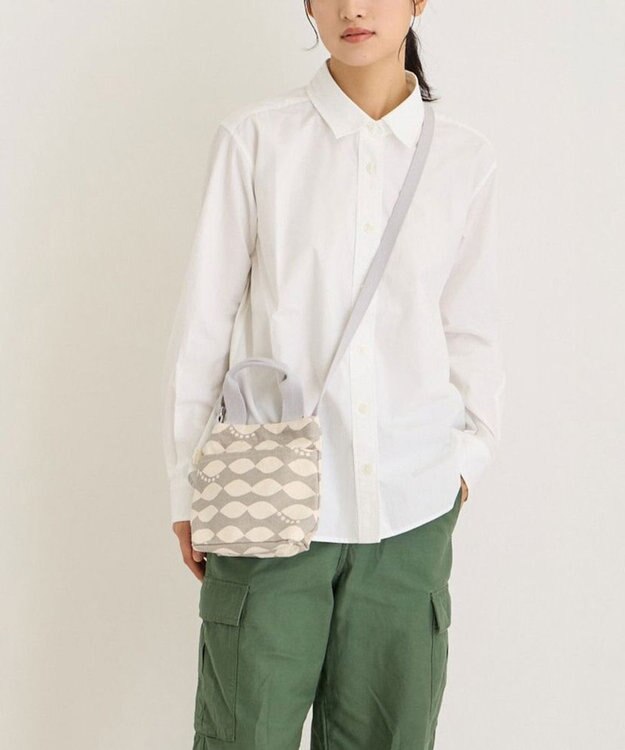 ROOTOTE 0667【直営店限定:ミニショルダー】ベビールー.ミニマルシェ-A 02：グレー