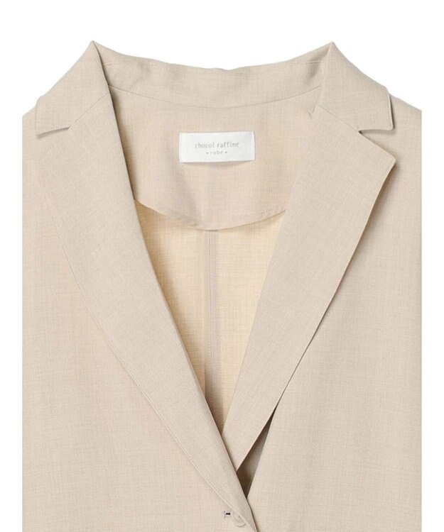 Green Parks イージーテーラードカラージャケット Light Beige