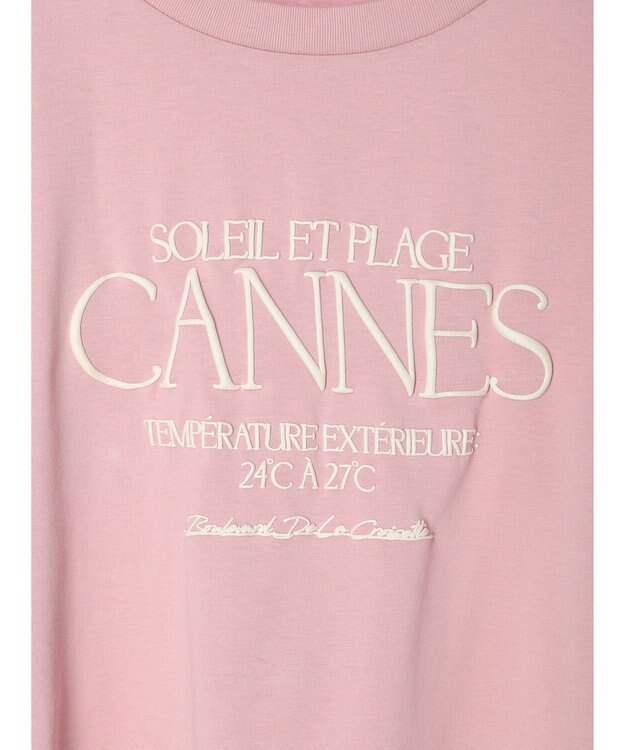 earth music&ecology ＣＡＮＮＥＳ　ショートＴ Pink