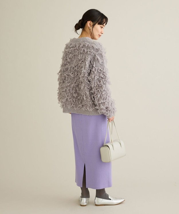 CRAFT STANDARD BOUTIQUE ループ編みニットプルオーバー Gray