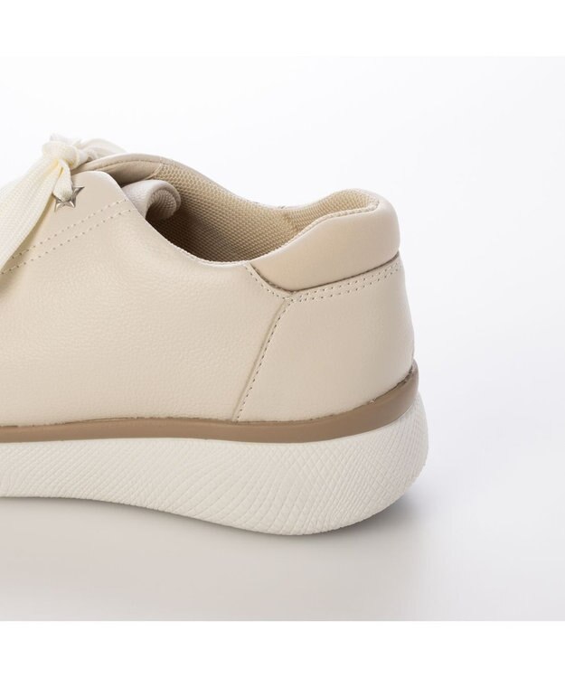 MODE ET JACOMO <MODE ET JACOMO>【軽量】レースアップ厚底スニーカー アイボリー