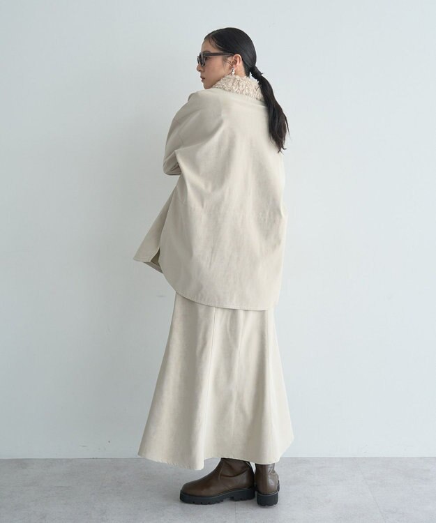 YECCA VECCA レザーライクシャツジャケット Black