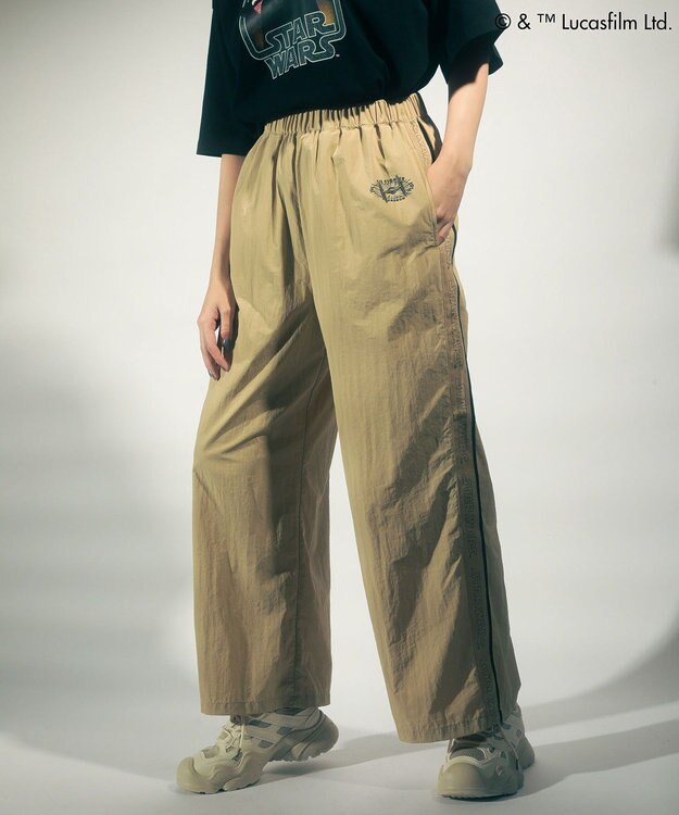 Green Parks ＳＴＡＲ　ＷＡＲＳ／ロゴテープラインパンツ Beige