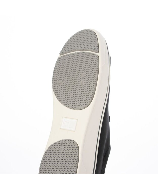 ing <ing>【レイン対応】ローカット厚底スニーカー ブラック