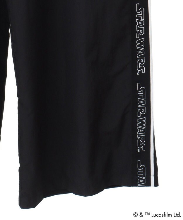 Green Parks ＳＴＡＲ　ＷＡＲＳ／ロゴテープラインパンツ Black