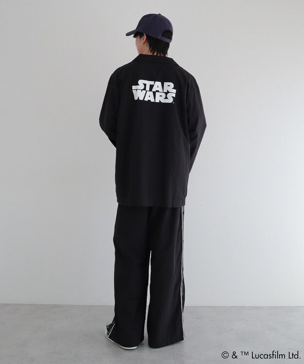 Green Parks ＳＴＡＲ　ＷＡＲＳ／ロゴテープラインパンツ Black