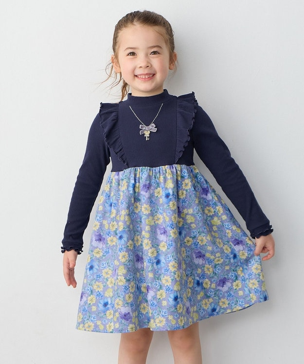 Doen ドーエン 小花柄コットンチュニックワンピース shop doen ワンピース 美品 Doen ドーエン 小花柄コットン