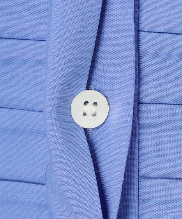 組曲 コットンタッチシャーティング ブラウス ブルー系