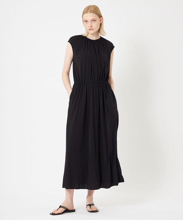 BEIGE， MELLE / ジャージードレス Black