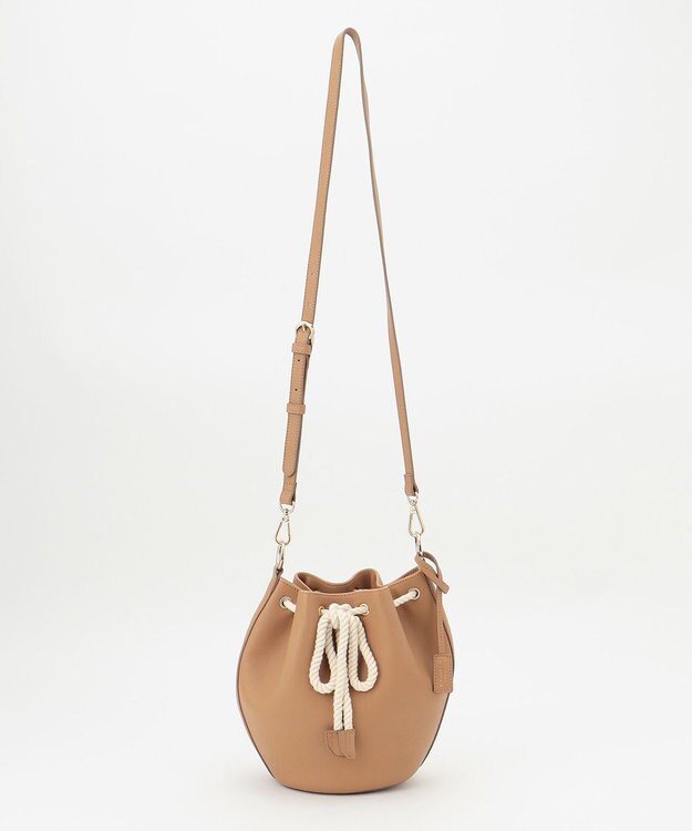 23区 【CLASSY.6月号掲載】ロープバケツ バッグ キャメル系