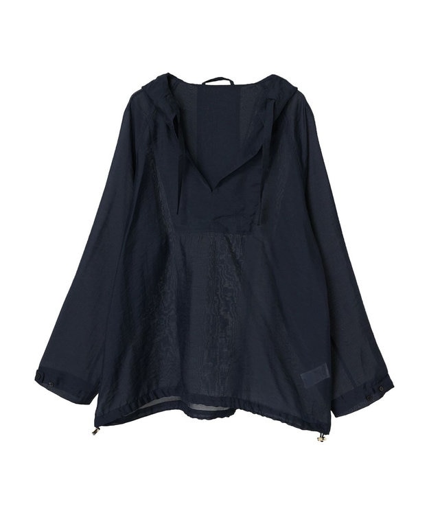 AMERICAN HOLIC 接触冷感シアーアノラックパーカー Navy