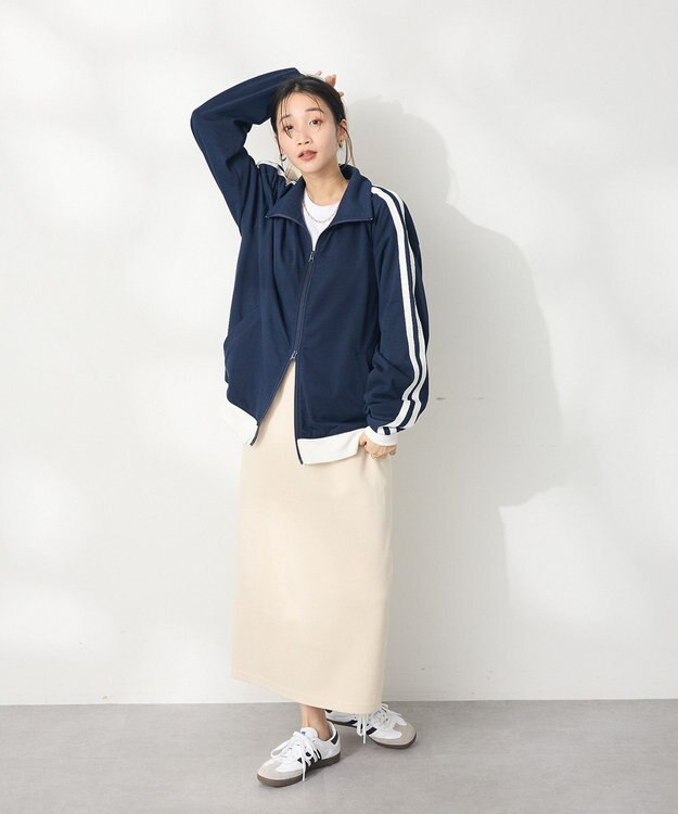 CRAFT STANDARD BOUTIQUE リブロングスカート Ivory