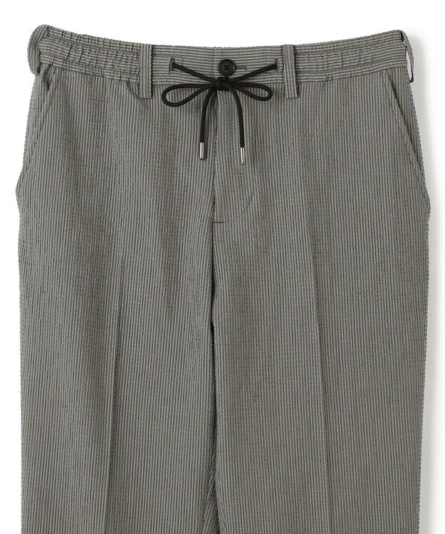 JOSEPH HOMME ＜新色追加＞新素材【通気性/ストレッチ】トリコサッカーストレッチ ドロスト付テーパードパンツ /  PEGG CONVERTIBLE 【新色】グレー系
