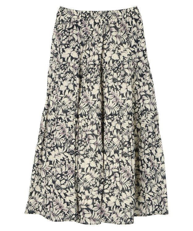 AMERICAN HOLIC インドコットンティアードボイルスカート Flower