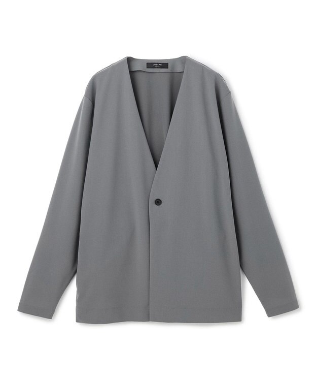 JOSEPH HOMME 【新色追加】エアトールストレッチ　カーディガン <新色>ライトグレー系