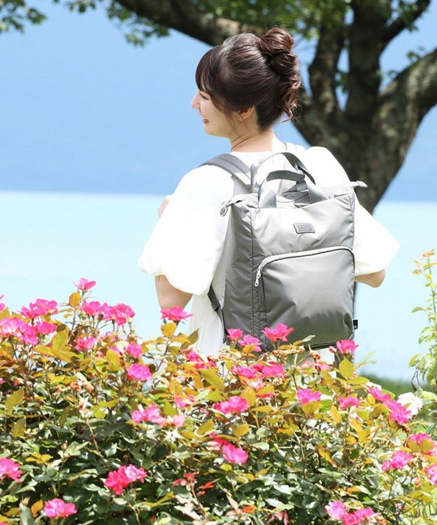 ROOTOTE 1223【撥水:A4収納サイズ】SN.セオルー.アイロ-A 02：グレー