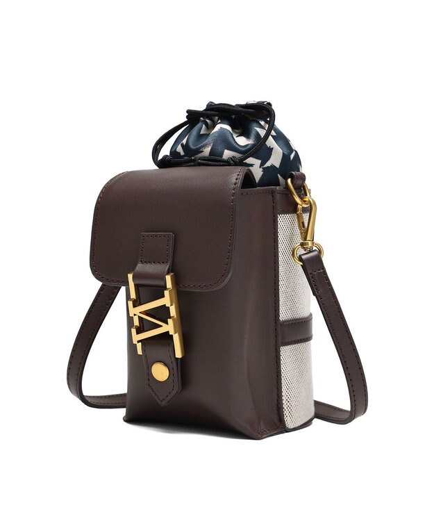 style code 【 500mlのペットボトル収納可能 】マルチボトルバッグ ブラウン
