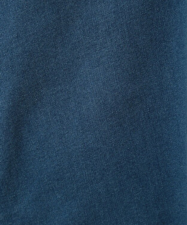 CRAFT STANDARD BOUTIQUE 裏起毛デニムヘンリーワンピース Blue